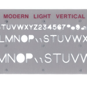 Pickett Modern Light Vertical Letters & Numbers