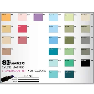 Alternative view of Chartpak® AD® Marker Art Director Set, 25 Markers